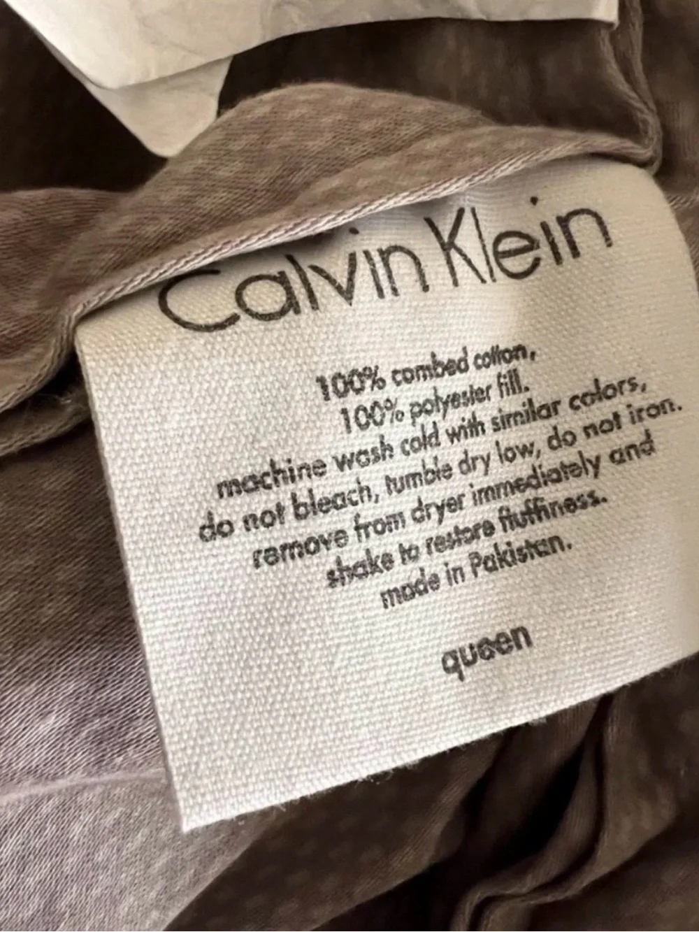 Calvin Klein Madeira Leaf Duvet /Sham set